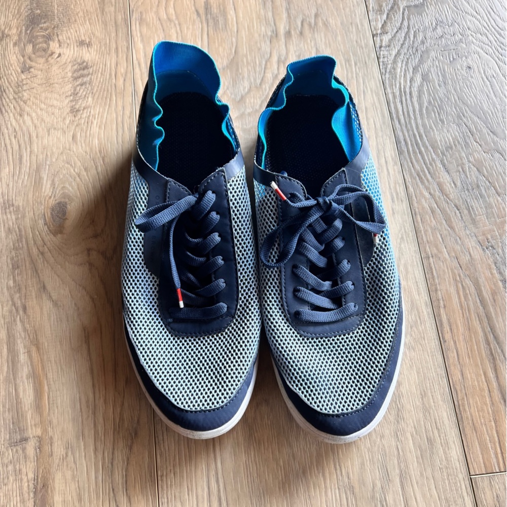 ORLEBAR BROWN Larson Navy/Bahama Blue Size 9 UK The shoe you can swim in